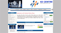Desktop Screenshot of 4dcentre.com